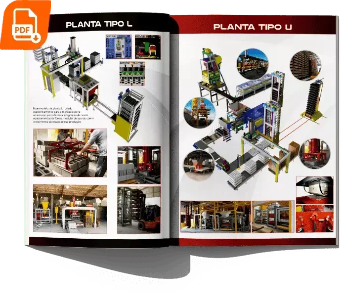 Catálogo de máquinas de blocos Gervasi